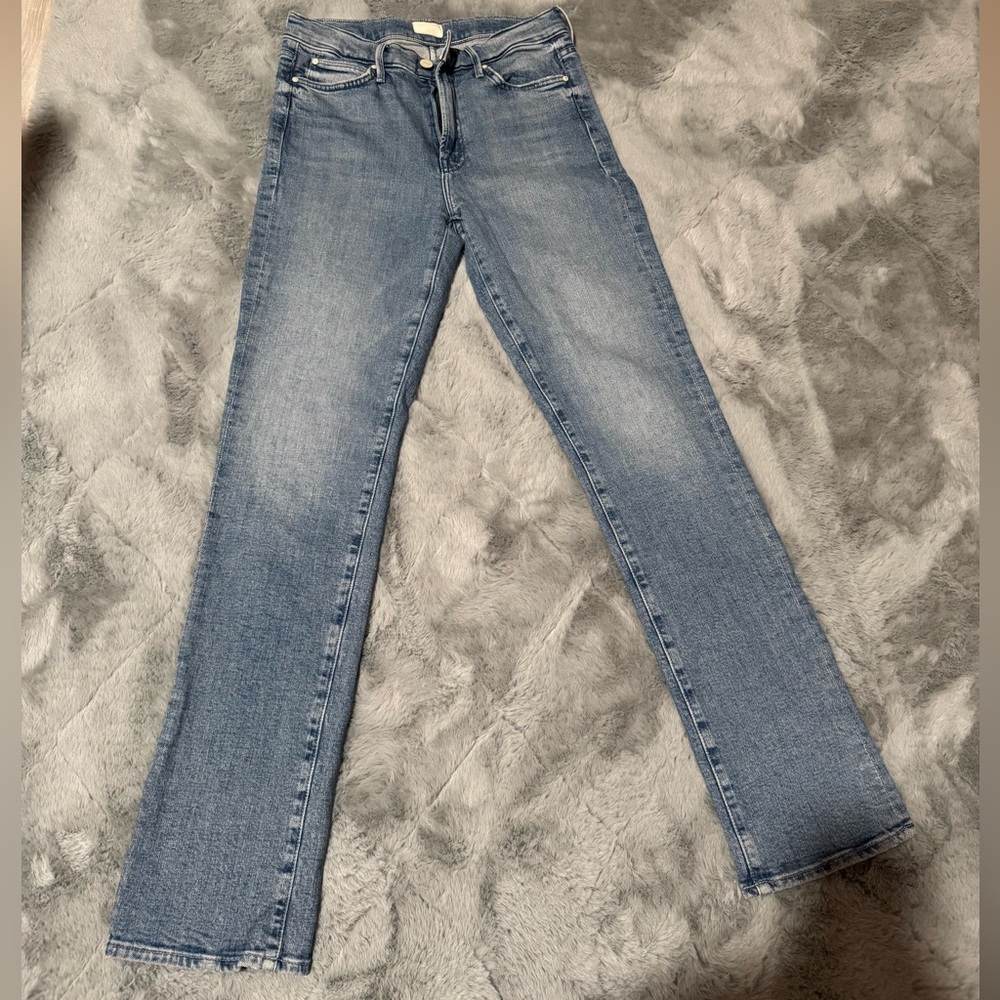 MOTHER The Rascal Skimp Women's Jeans - Light Blue - Picture 9 of 9